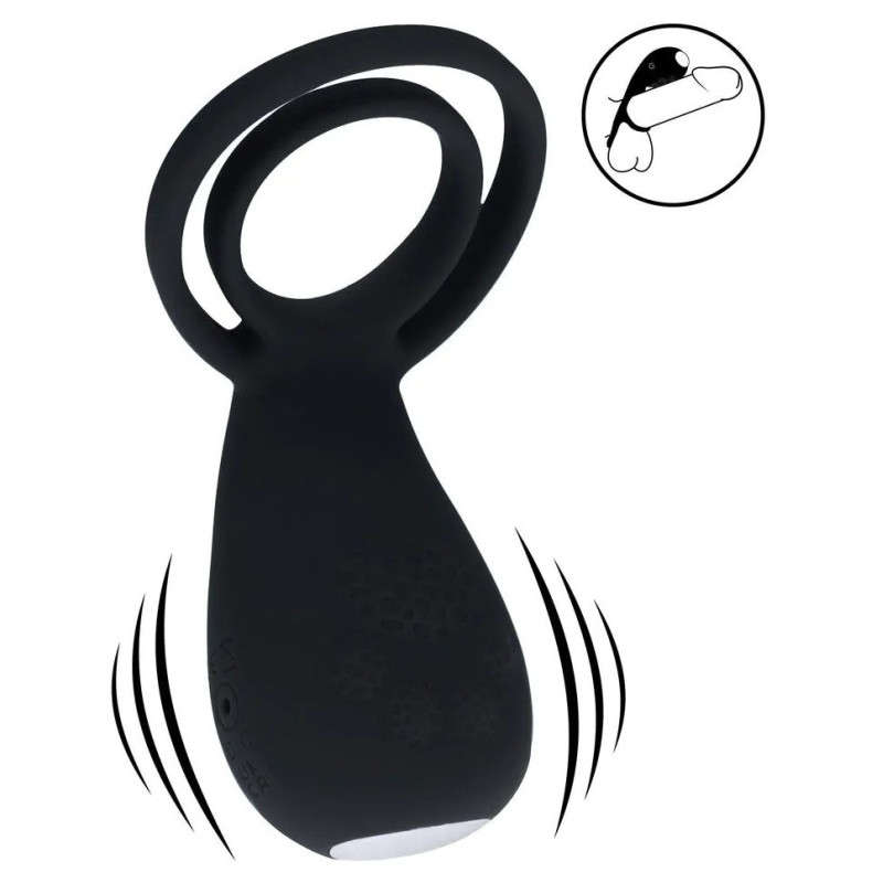 Levelz Cockring vibrant PAWDER VIBE 10 Vibrations